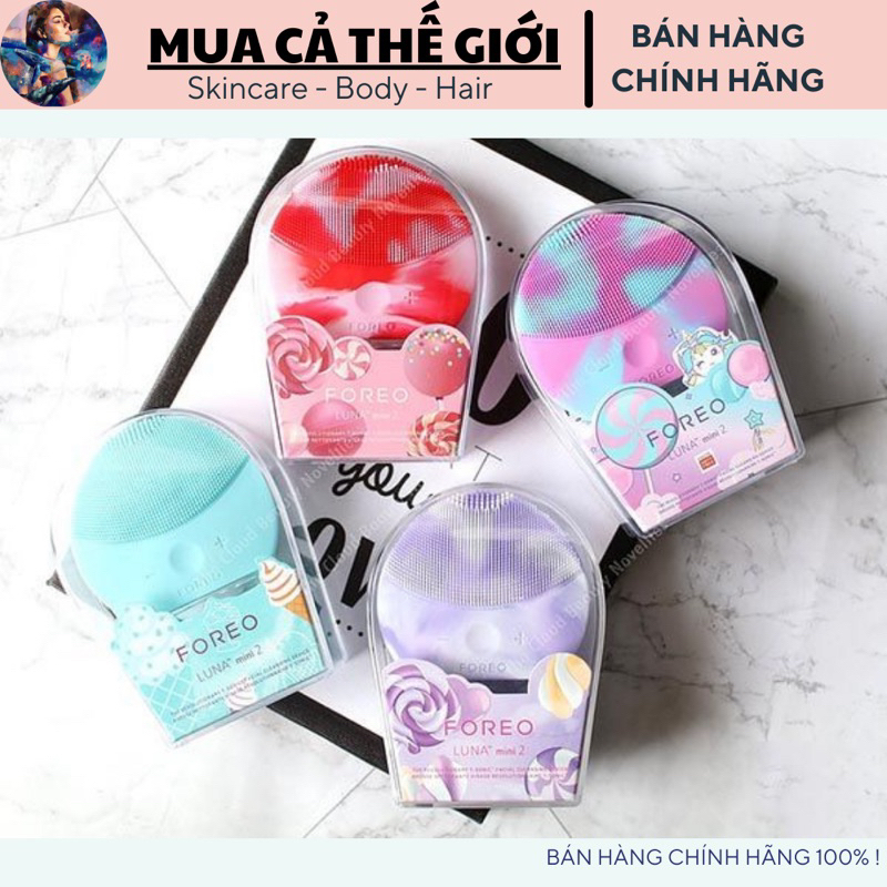 [HỖ TRỢ BẢO HÀNH] Máy rửa mặt Foreo Luna Mini 2