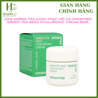 Kem Dưỡng Cấp nước, Phục Hồi Da Mụn Hạt Trà Xanh Innisfree Green Tea Seed Cream 50ml