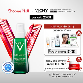 Kem dưỡng dạng gel sữa cho da mụn với tác động kép Vichy Normaderm Phytosolution Double-Correction Daily Care 50ml