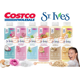 [MẪU MỚI] Sữa tắm ST.IVES 473ml | 650ml Tẩy Tế Bào Chết Trắng Da Mềm Mịn - Hàng Mỹ