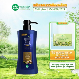 Dầu gội Dược liệu Nguyên Xuân Sạch Gàu 350ml - Tặng thêm 10% thể tích giá không đổi