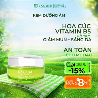 Kem dưỡng ẩm làm sáng, phục hồi sau mụn LAGUMI Calendula & B5 30gr an toàn & lành tính