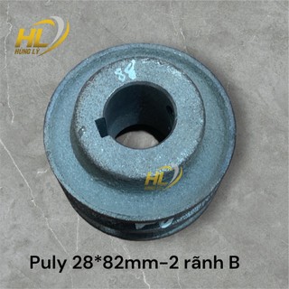 Puly 32*80mm 2 rãnh B