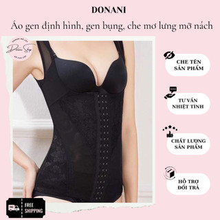 [HOT] Áo Gen Định Hình Thon Gọn Vòng 2,Có Thanh Chống Cuộn,Thoải Mái Khi Sử Dụng| Áo Gen Định Hình,Nâng Ngực 6 Móc Cài