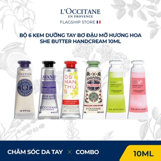 [GIFT] Bộ 6 Kem Dưỡng Da Tay 10ml L'Occitane HƯƠNG NGẪU NHIÊN