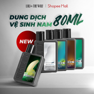 Dung Dịch Vệ Sinh Nam Giới Loli & The Wolf On Mùi Hương Nam Tính, Khử Mùi Tốt Chai 80ml Diện Mạo Mới