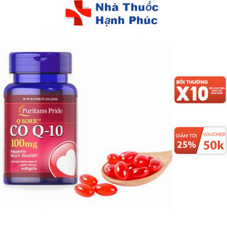 Viên uống bổ tim Coenzym Q10 120mg Puritan's Pride 120 viên , 60 viên