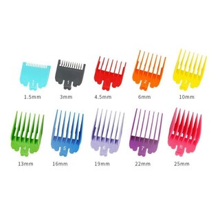 Combo 10 cữ tông đơ lắp được nhiều dòng tông đơ fade kemei, chaoba Jame