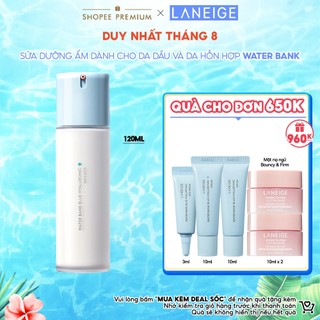 Sữa Dưỡng Phục Hồi Và Cân Bằng Độ Ẩm Chuyên Sâu Laneige Water Bank Blue HA Emulsion Oily 120ml