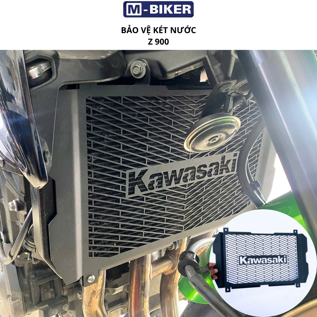 Che két nước z900, bảo vệ két nước z900, lưới tản nhiệt z900 hàng chính hãng Mbiker.