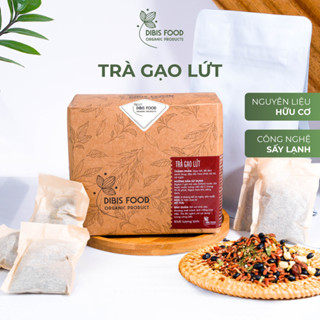 Trà gạo lứt giảm cân thanh lọc gan, giải độc cơ thể nguyên liệu tự nhiên an toàn dibisfarm