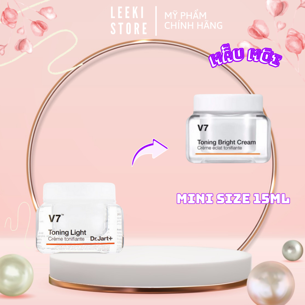 [Mẫu mới] Kem dưỡng da V7 Toning Light 15ml