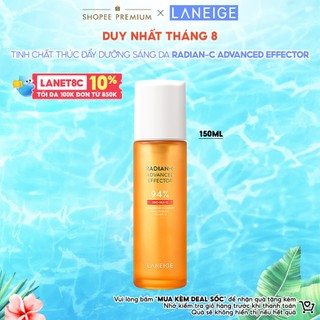 Tinh chất cao cấp thúc đẩy sáng da Laneige Radian-C Advanced Effector 150ml