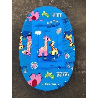 Tấm Đệm Bọc Nôi Tre Vải Thun Co Dãn