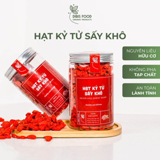 Hạt kỷ tử đỏ, Câu kỷ tử sấy khô dùng pha trà thảo mộc với Táo đỏ, Long nhãn, Hoa cúc Dibisfarm