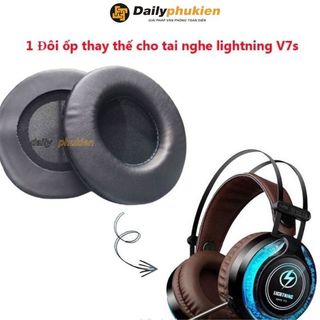 1 đôi Đệm ốp tai nghe Lightning V7s dailyphukien