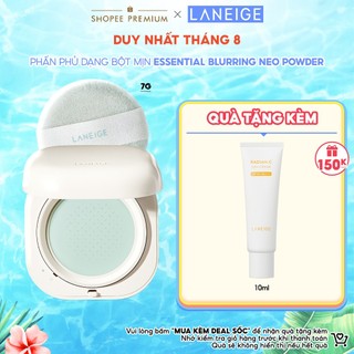Phấn phủ dạng bột mịn Laneige Neo Essential Blurring Finish Powder 7G