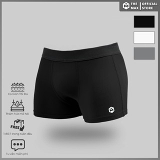 Quần boxer thể thao cạp trơn The Max G08182