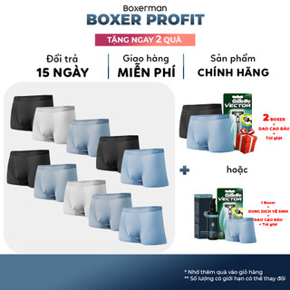 Combo 10 quần boxer nam profit thun lạnh boxerman