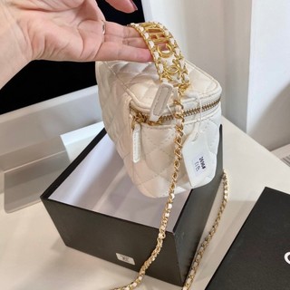 {Hàng loại 1}Túi cốp nữ Cha.nel size 18 fullbox lam châm da lì mịn