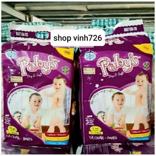 XẢ KHO 💝 Tã bỉm quần Paby's thạch thảo lisa  đủ size M116,l108,Xl96,Xl84