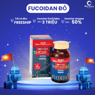 Viên uống tảo Fucoidan đỏ 150 viên