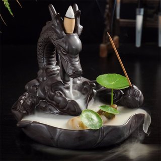 Thác Khói Trầm Hương - Rồng Nhả Khói ( loại to)