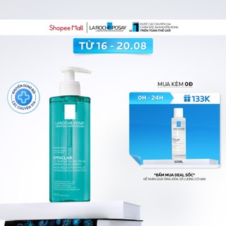 Gel rửa mặt và tắm La Roche Posay Effaclar Micro-Peeling Purifying Gel 400ml