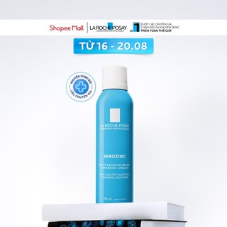 Xịt khoáng giúp làm sạch & làm dịu cho da dầu mụn La Roche Posay Serozinc 150ML