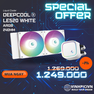 Tản nhiệt nước cpu deepcool le520 white