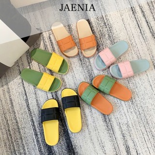Dép lê nữ thời trang đẹp quai ngang xinh cute đi học JAENIA DL008
