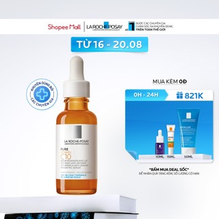 Dưỡng chất giúp cải thiện và làm sáng da La Roche Posay Pure Vitamin C10 Serum 30ml