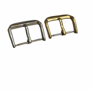 Khoá kim đồng hồ chất liệu inox màu trắng, vàng đủ size 8-10-12-14-16-18-20-22 (KK)