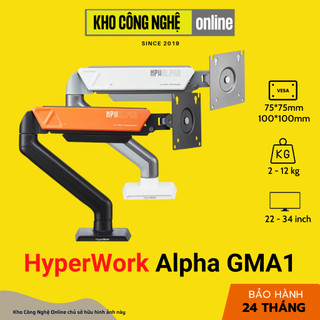 Giá treo / arm màn hình hyperwork alpha hpw gma1 - hàng chính hãng