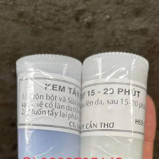 Cặp kem tẩy trắng da cấp tốc