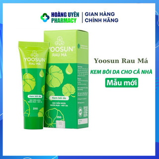 Kem dịu da giảm mụn Yoosun rau má tube 25g