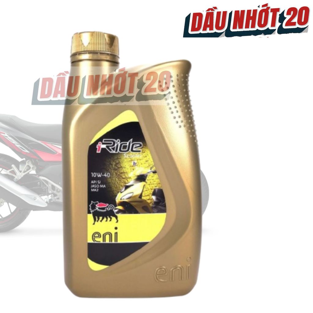 Nhớt nhập khẩu tay ga ENI I - Ride Scooter 5W40 ENI I-RIDE SCOOTER 5w40 MA2 FULLY SYNTHETIC