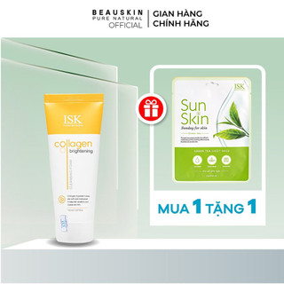 Sữa Rửa Mặt Collagen ISK Săn Chắc, Nâng Cơ Da, Cải Thiện Làn Da Chảy Xệ Dung Tích 150ml - Mẫu mới nhất
