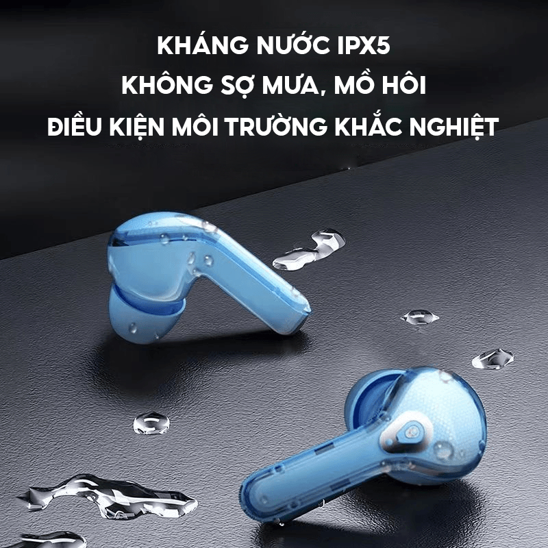 Tai nghe không dây bluetooth B45 TWS chống ồn có micro thích hợp tập gym chạy bộ nghe nhạc xem phim | BigBuy360 - bigbuy360.vn