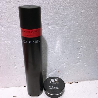 Combo Gôm Sáp NewForce NF và Gôm Keo Xịt Tóc Luxurious