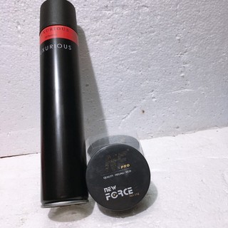 Combo Gôm Sáp NewForce NF và Gôm Keo Xịt Tóc Luxurious