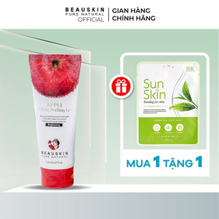 Tẩy Tế Bào Chết Mặt Dạng Gel Dịu Nhẹ BEAUSKIN Apple White Peeling Gel 150ml BCPG0100210