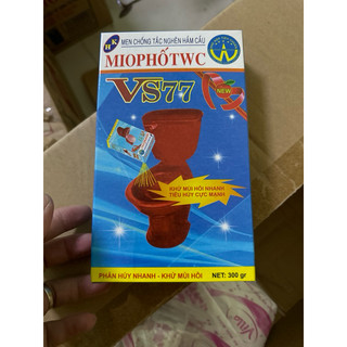 Miophot wc men vi sinh khử mùi hôi 300g