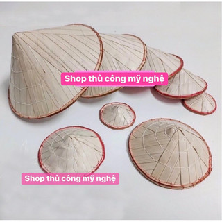 Nón lá nhí mini, decord trang trí
