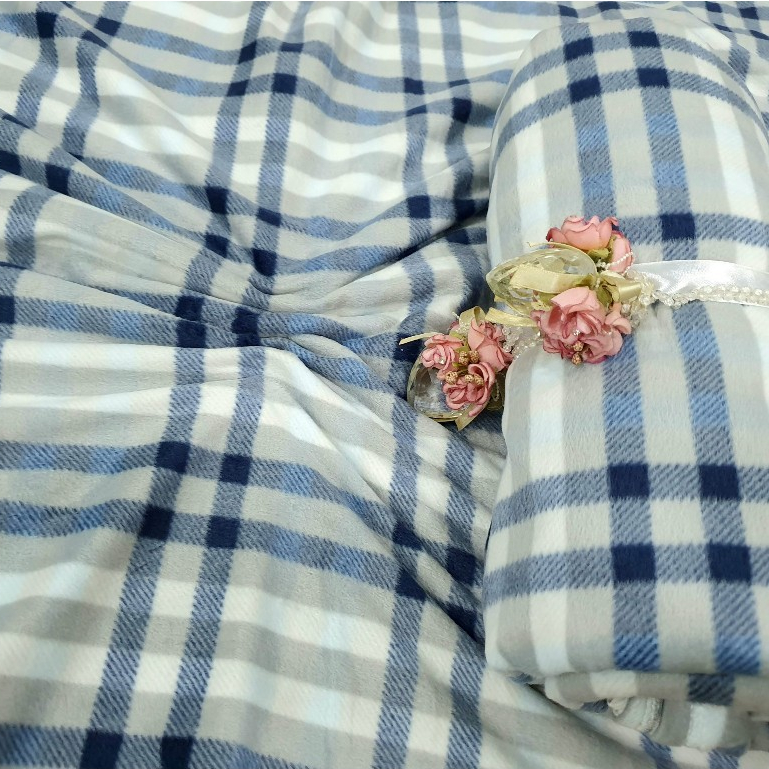 Mền nỉ Thái Xám văn phòng
