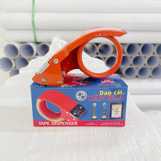Dụng cụ cắt băng keo bằng sắt 5P Dân Hoa (dùng cho cây băng keo 1kg-2kg)