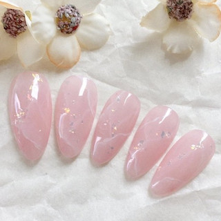 Nailbox Nuna móng úp thiết kế móng thạch Vân đá loang . inbox chọn màu và shape . CÓ NOW SHIP