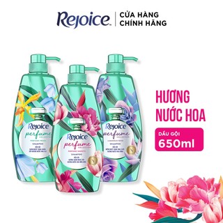 Dầu Gội REJOICE Hương Nước Hoa Mẫu Đơn/ Hoa Hồng/ Hoa Ly Ly/ Dâu Tây Trắng - Chai 650ML