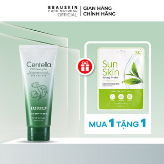 Tẩy Tế Bào Chết Mặt BEAUSKIN Centella Cica Dành Cho Da Dầu Mụn 150ml BCPG0300110