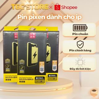  Pin CarePhones PIXEN DUNG LƯỢNG CHUẨN từ   7 ĐẾN 13   ổn định an toàn ,BẢO HÀNH 6 THÁNG 